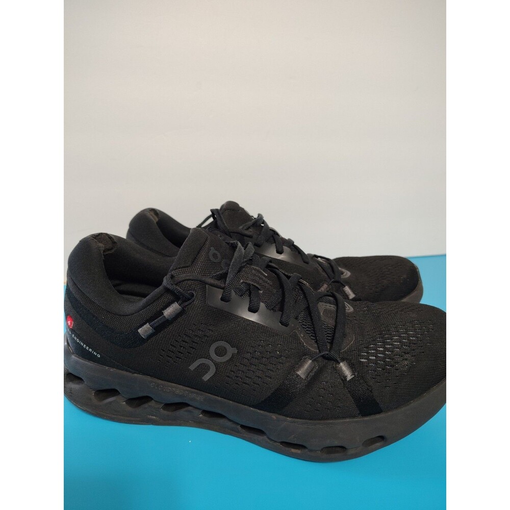 On Cloud Cloudsurfer Mens Size 9 All Black Running Shoes On Running Cloudsurfer2